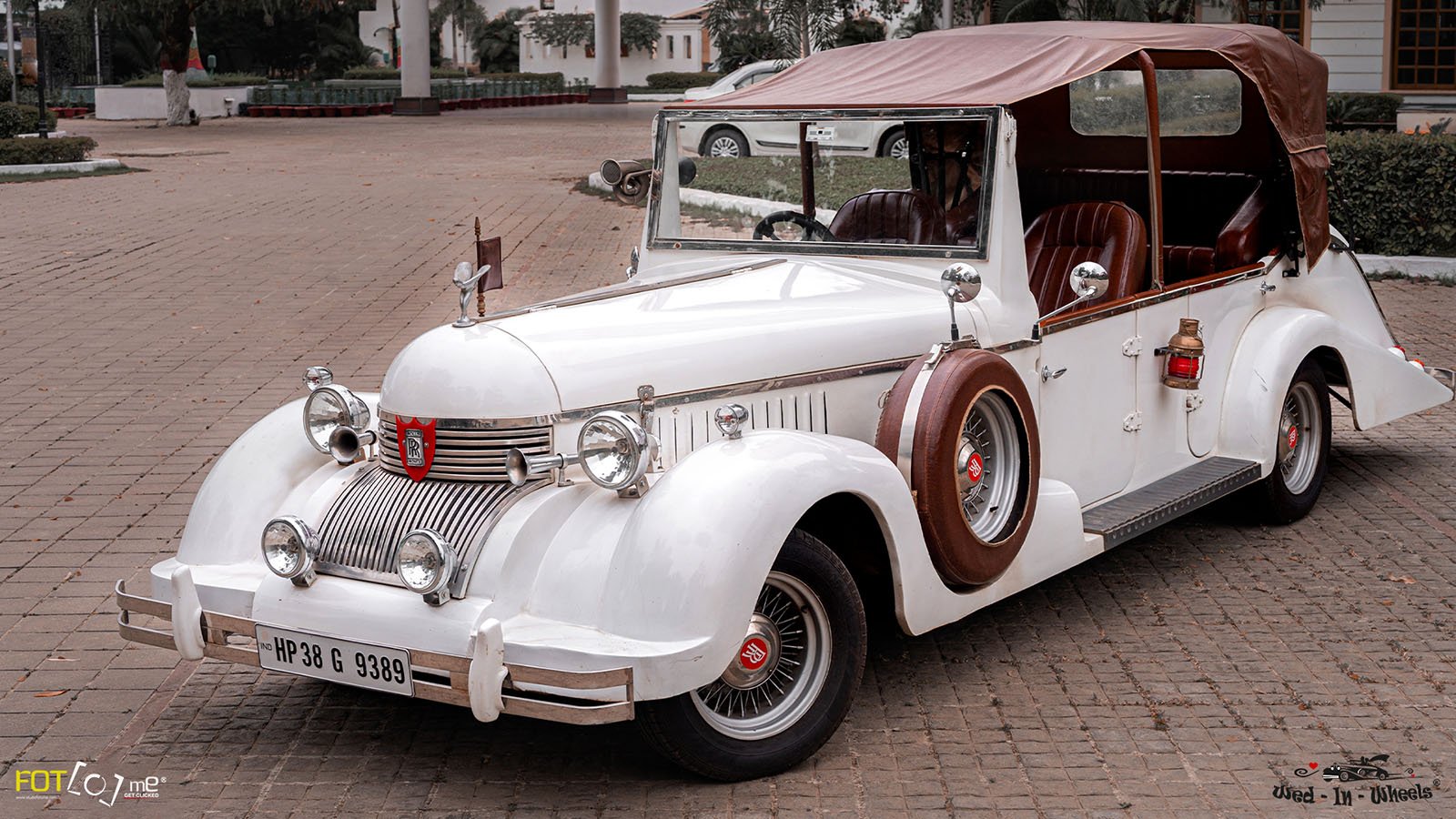 best vintage car wedding