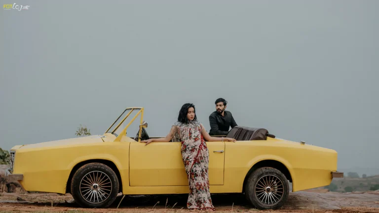 pre wedding shoot for royal entry