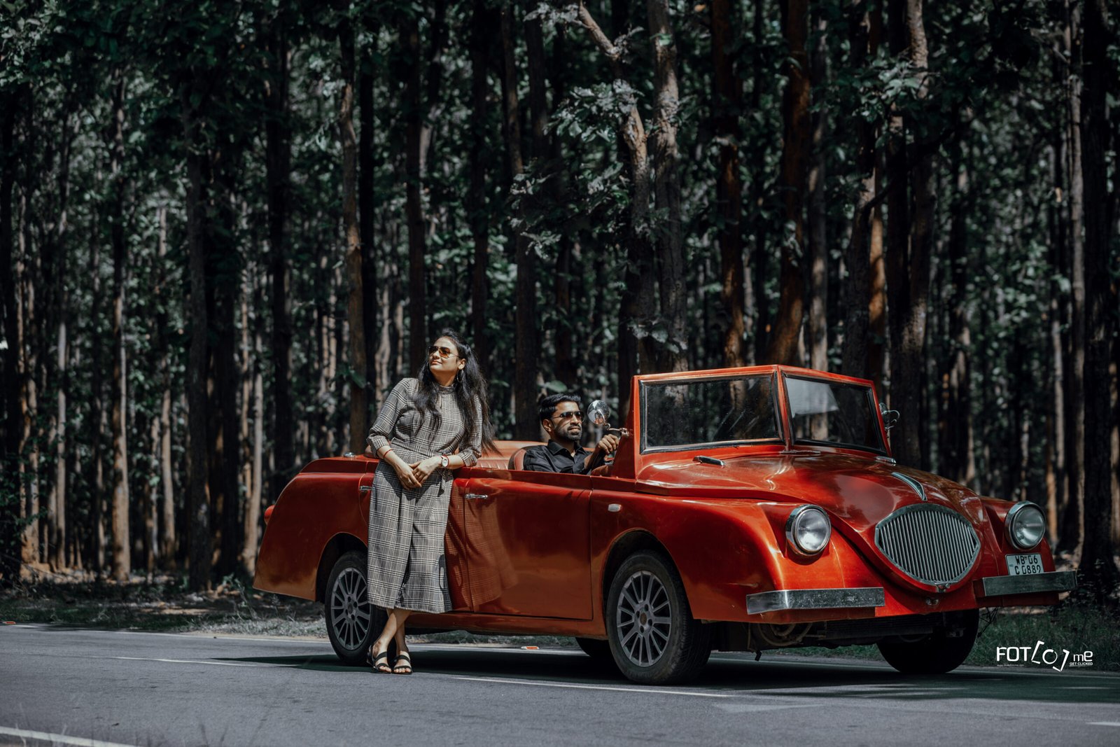 Vintage Wedding Car