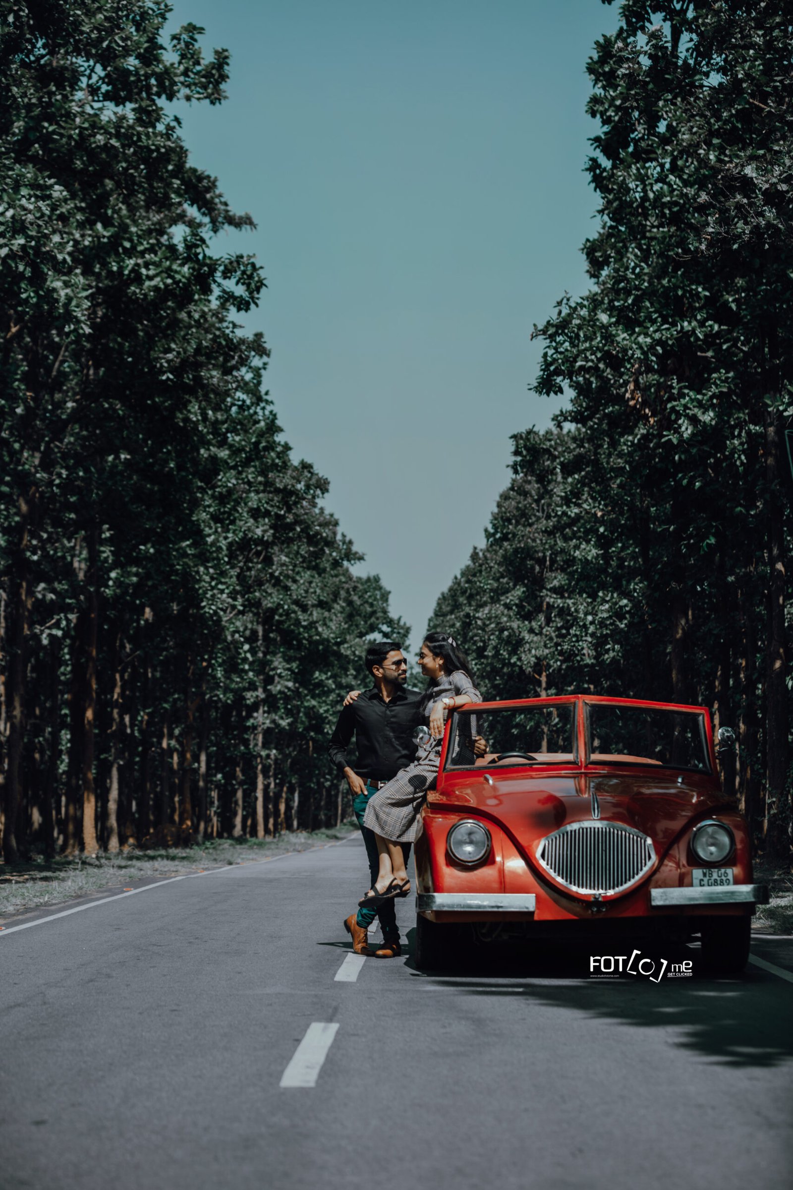 Vintage Wedding Car